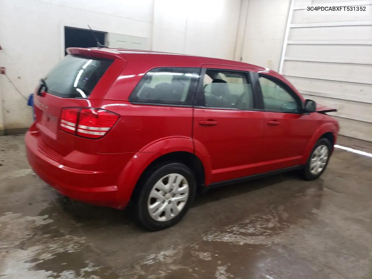 2015 Dodge Journey Se VIN: 3C4PDCABXFT531352 Lot: 61020956