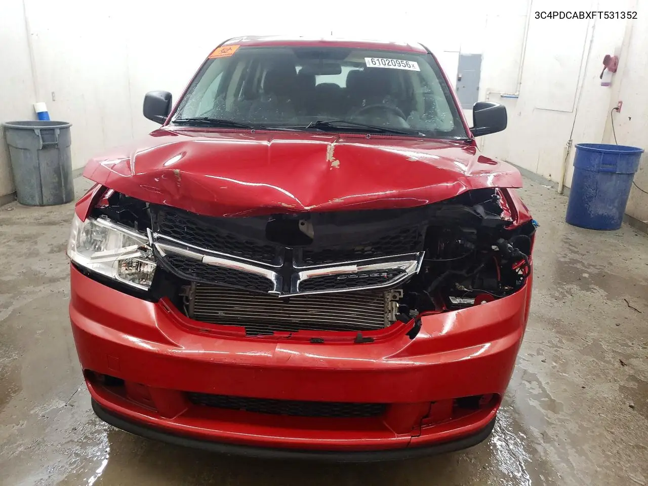 2015 Dodge Journey Se VIN: 3C4PDCABXFT531352 Lot: 61020956