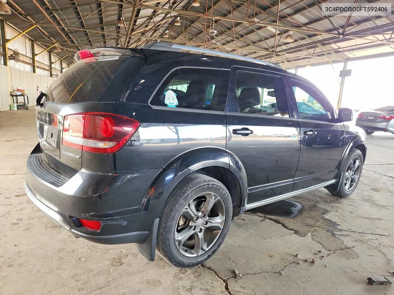 2015 Dodge Journey Crossroad VIN: 3C4PDCGG0FT592406 Lot: 61046516
