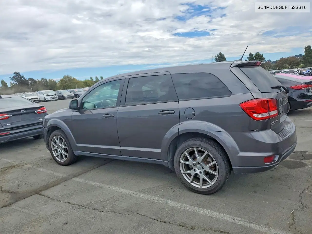 2015 Dodge Journey R/T VIN: 3C4PDDEG0FT533316 Lot: 61069986