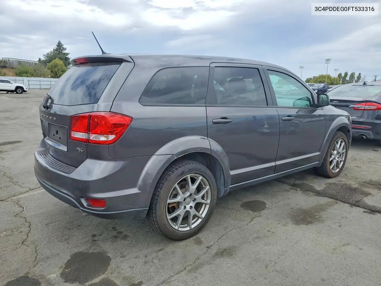 2015 Dodge Journey R/T VIN: 3C4PDDEG0FT533316 Lot: 61069986