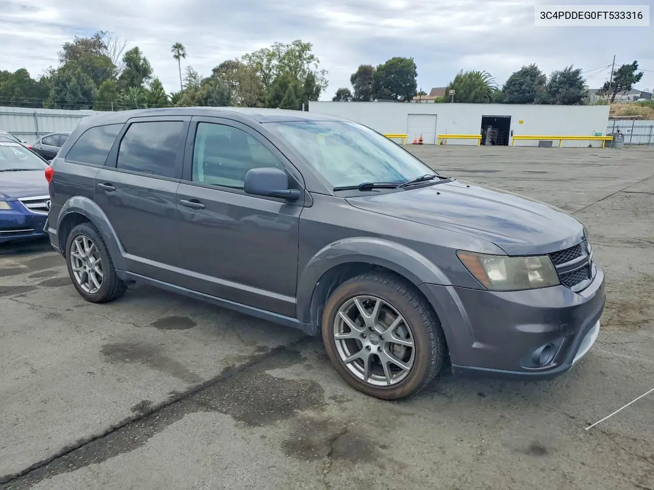 2015 Dodge Journey R/T VIN: 3C4PDDEG0FT533316 Lot: 61069986