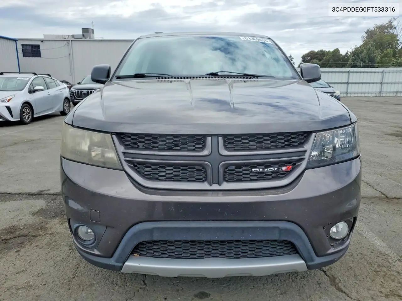 2015 Dodge Journey R/T VIN: 3C4PDDEG0FT533316 Lot: 61069986