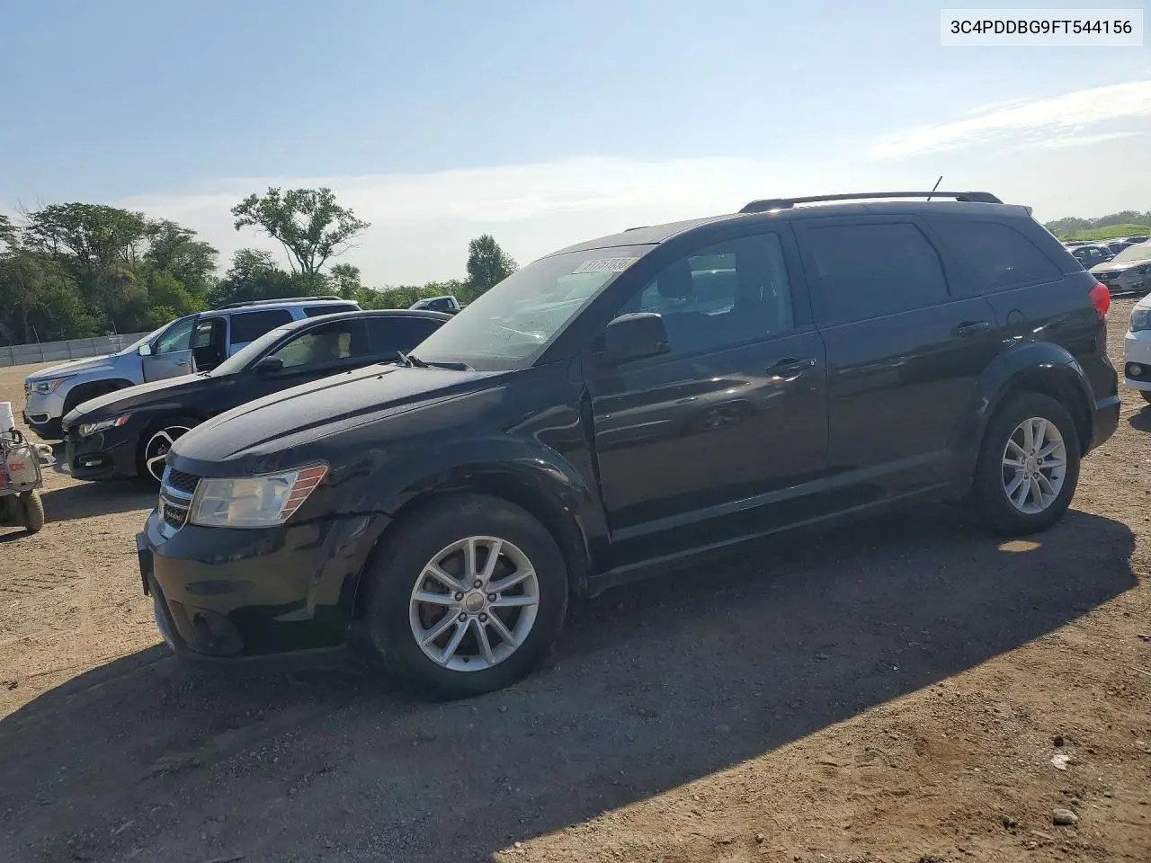 2015 Dodge Journey Sxt VIN: 3C4PDDBG9FT544156 Lot: 61757036
