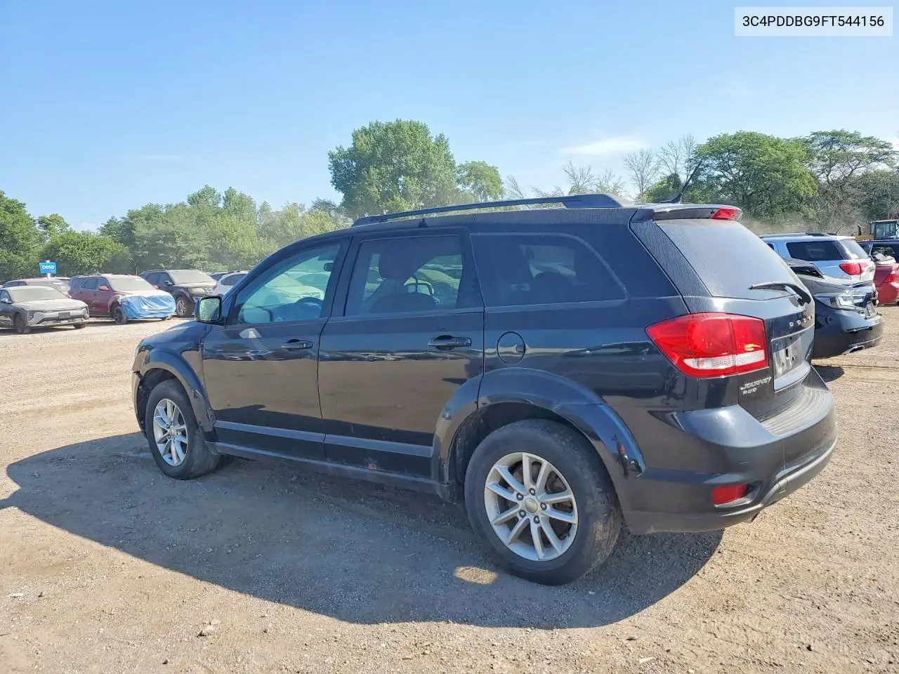 2015 Dodge Journey Sxt VIN: 3C4PDDBG9FT544156 Lot: 61757036