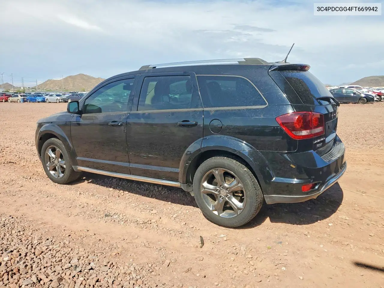 2015 Dodge Journey Crossroad VIN: 3C4PDCGG4FT669942 Lot: 61798836