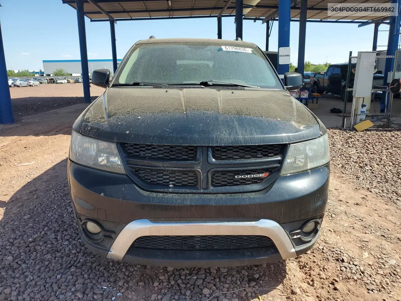 2015 Dodge Journey Crossroad VIN: 3C4PDCGG4FT669942 Lot: 61798836