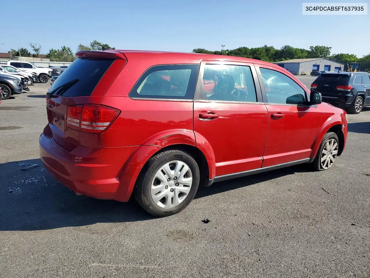 2015 Dodge Journey Se VIN: 3C4PDCAB5FT637935 Lot: 61838236