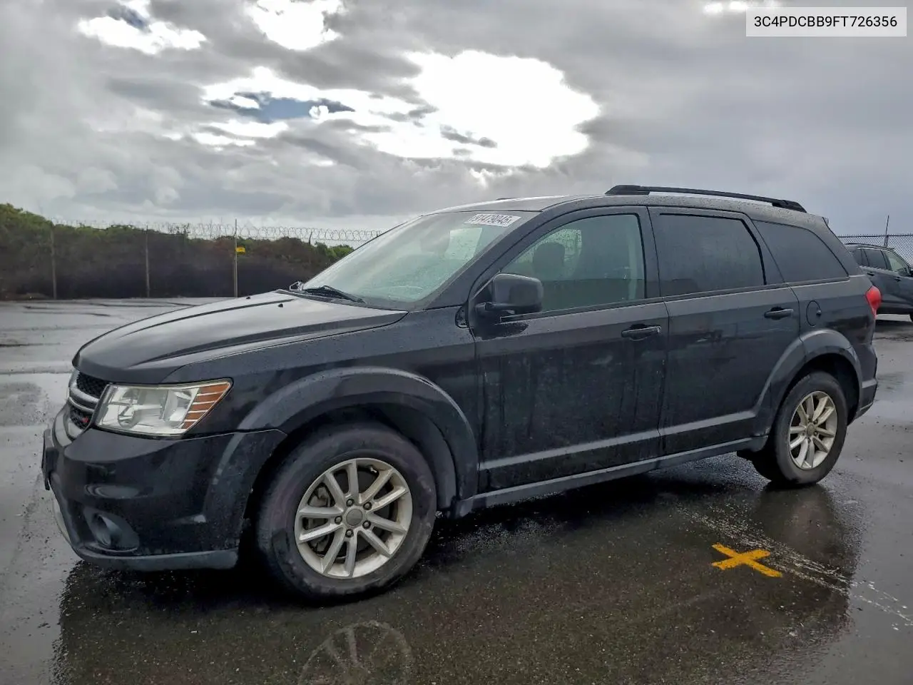 3C4PDCBB9FT726356 2015 Dodge Journey Sxt