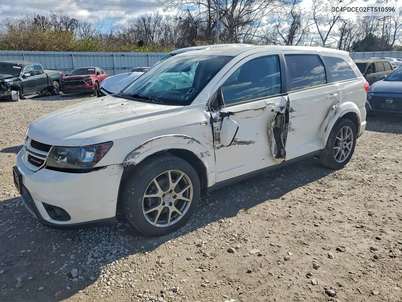 3C4PDCEG2FT510596 2015 Dodge Journey R/T