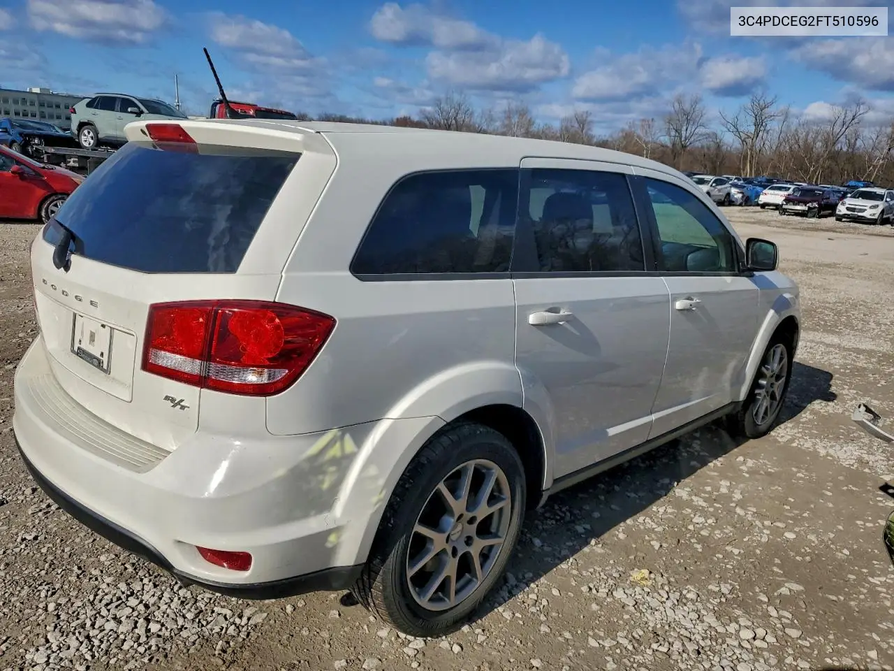 3C4PDCEG2FT510596 2015 Dodge Journey R/T