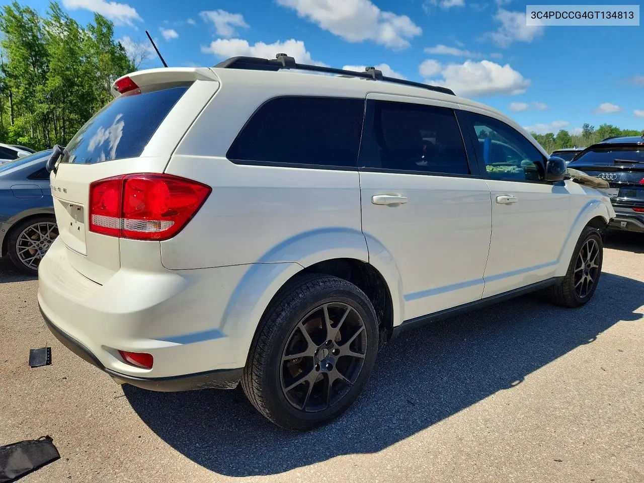 2016 Dodge Journey Sxt VIN: 3C4PDCCG4GT134813 Lot: 56677406