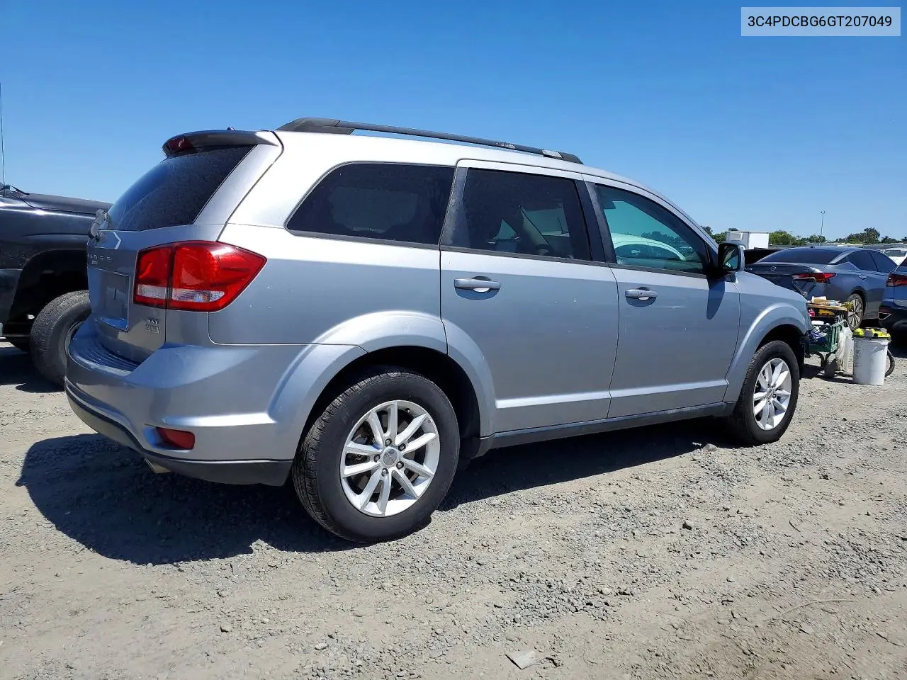 2016 Dodge Journey Sxt VIN: 3C4PDCBG6GT207049 Lot: 56843636