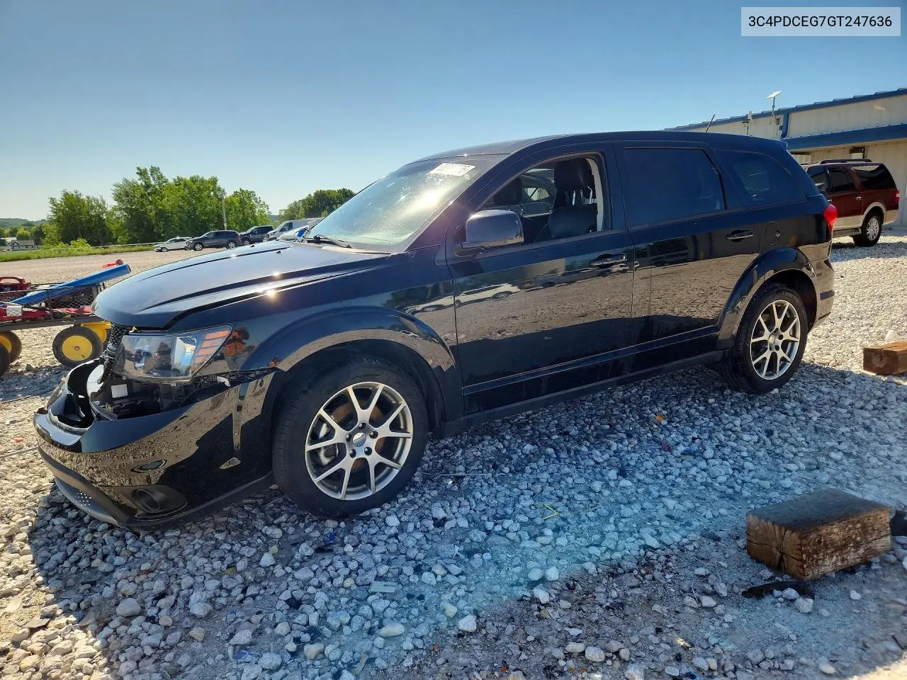 2016 Dodge Journey R VIN: 3C4PDCEG7GT247636 Lot: 56995576