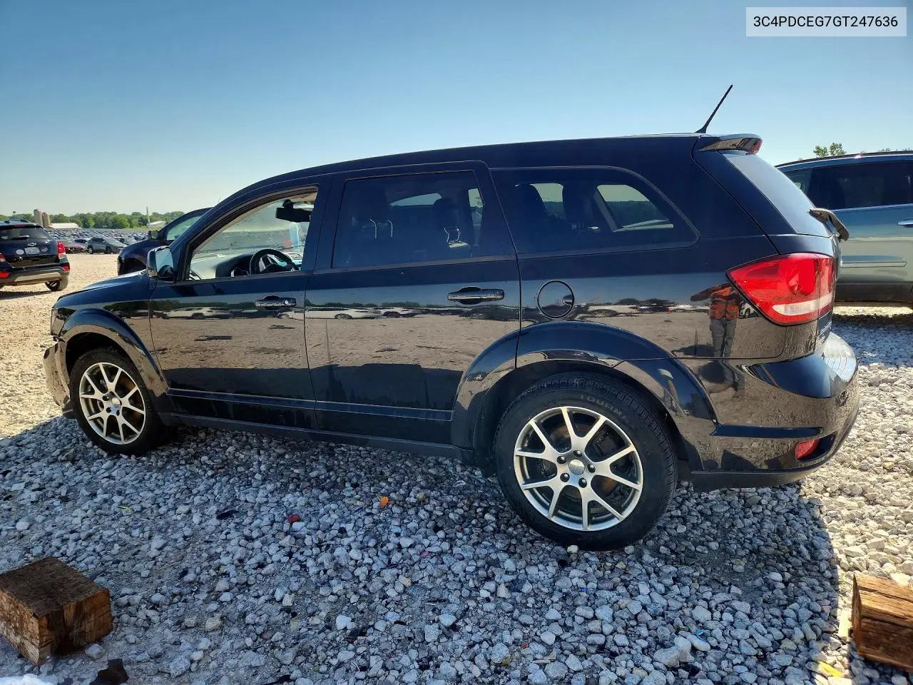 2016 Dodge Journey R VIN: 3C4PDCEG7GT247636 Lot: 56995576