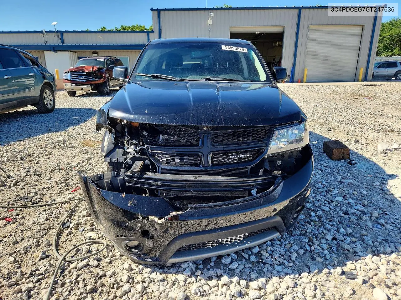 2016 Dodge Journey R VIN: 3C4PDCEG7GT247636 Lot: 56995576