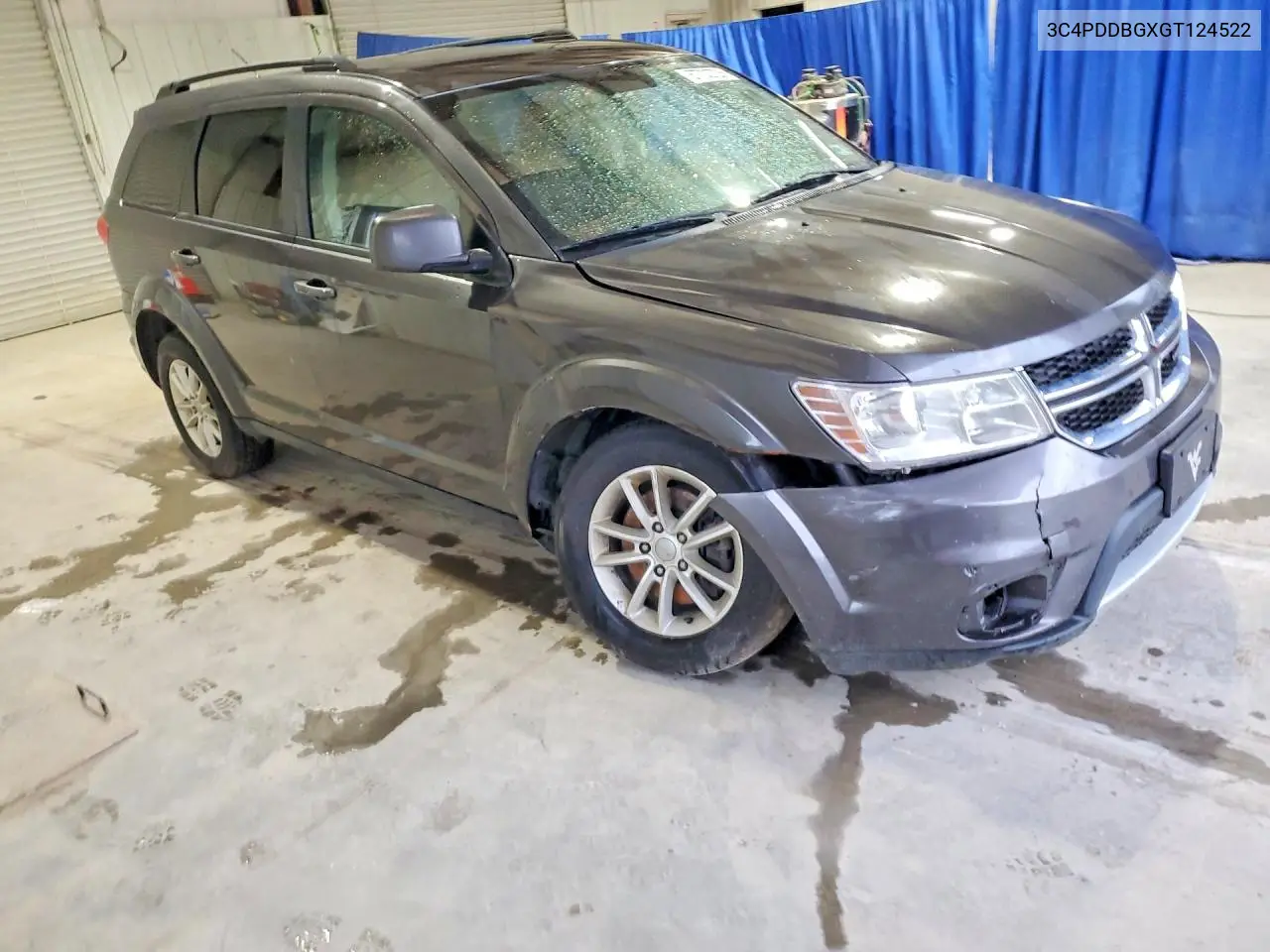 2016 Dodge Journey VIN: 3C4PDDBGXGT124522 Lot: 57732726