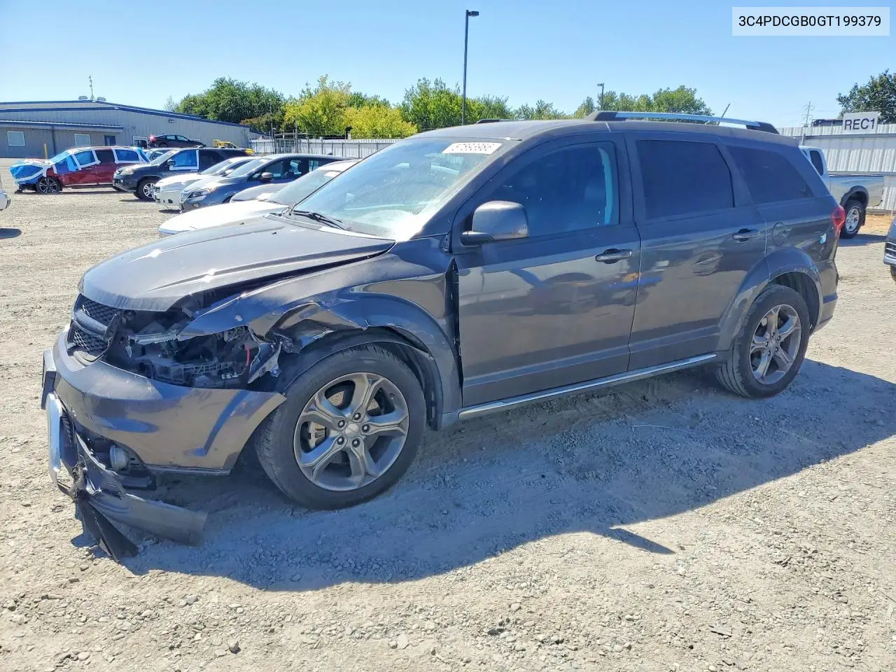 2016 Dodge Journey Crossroad VIN: 3C4PDCGB0GT199379 Lot: 57893986