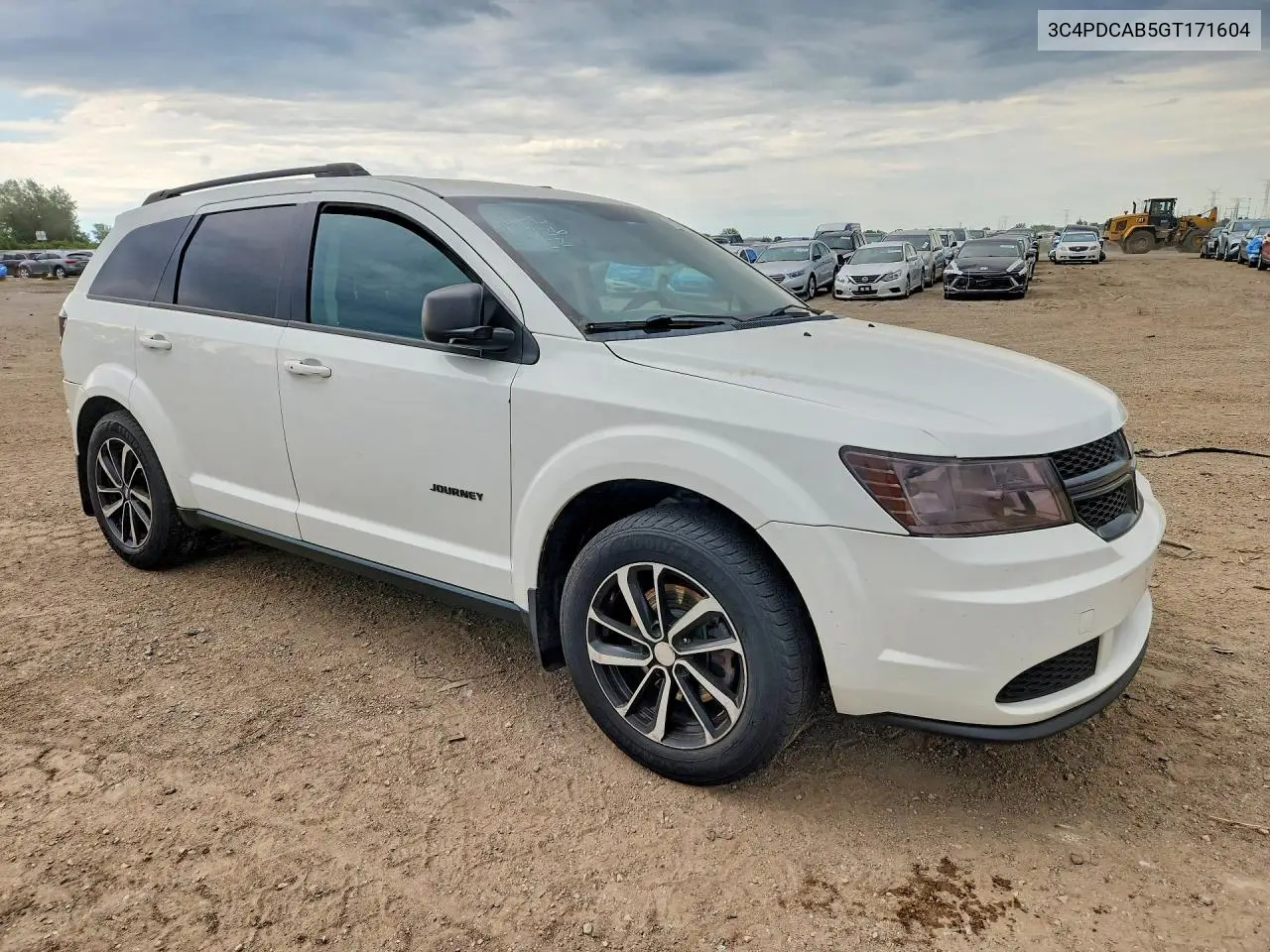 2016 Dodge Journey Se VIN: 3C4PDCAB5GT171604 Lot: 57972586