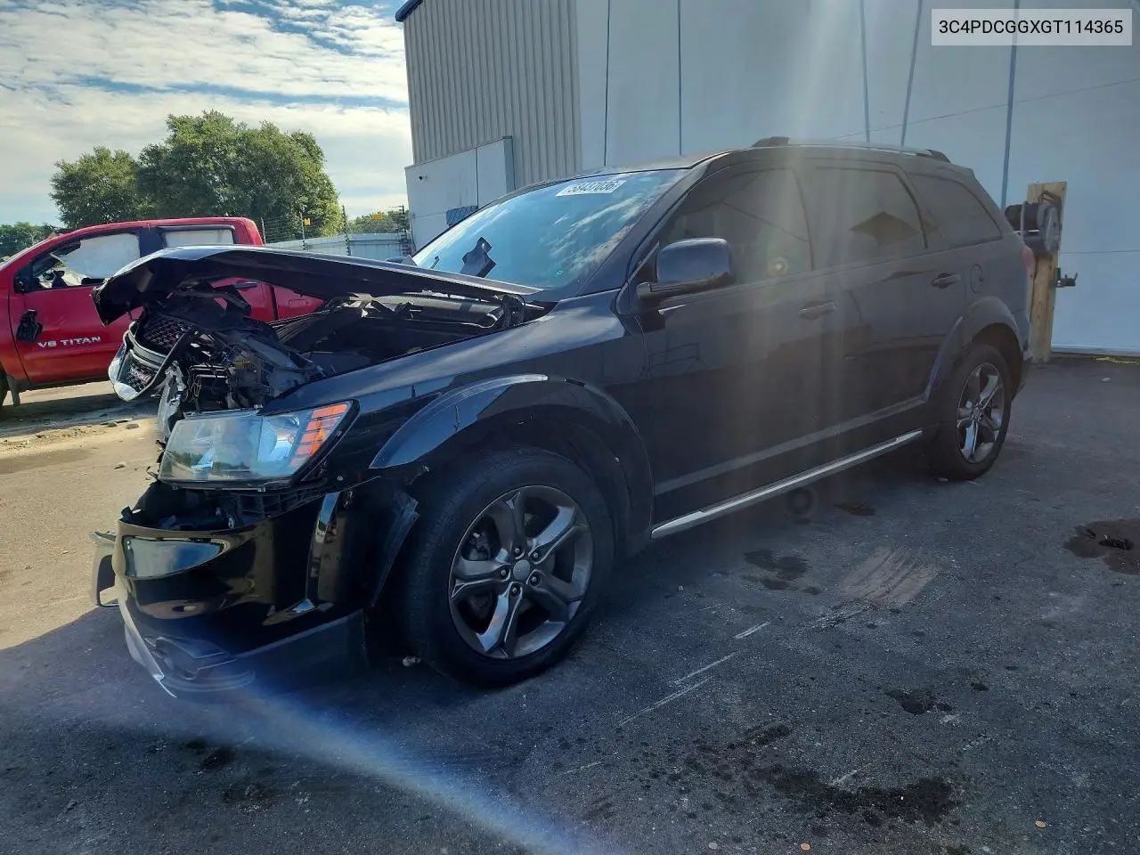 2016 Dodge Journey Crossroad VIN: 3C4PDCGGXGT114365 Lot: 58437036