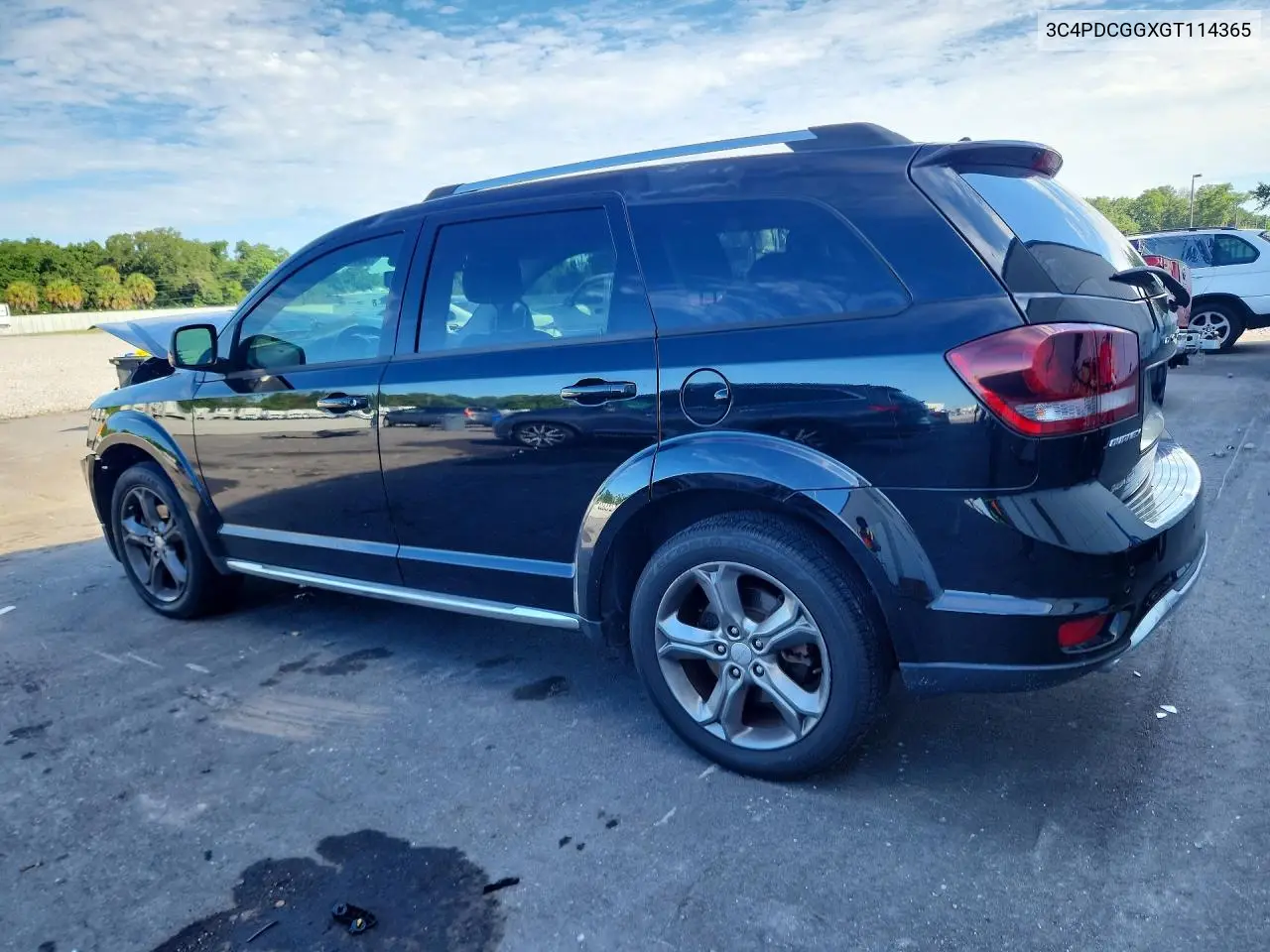 2016 Dodge Journey Crossroad VIN: 3C4PDCGGXGT114365 Lot: 58437036