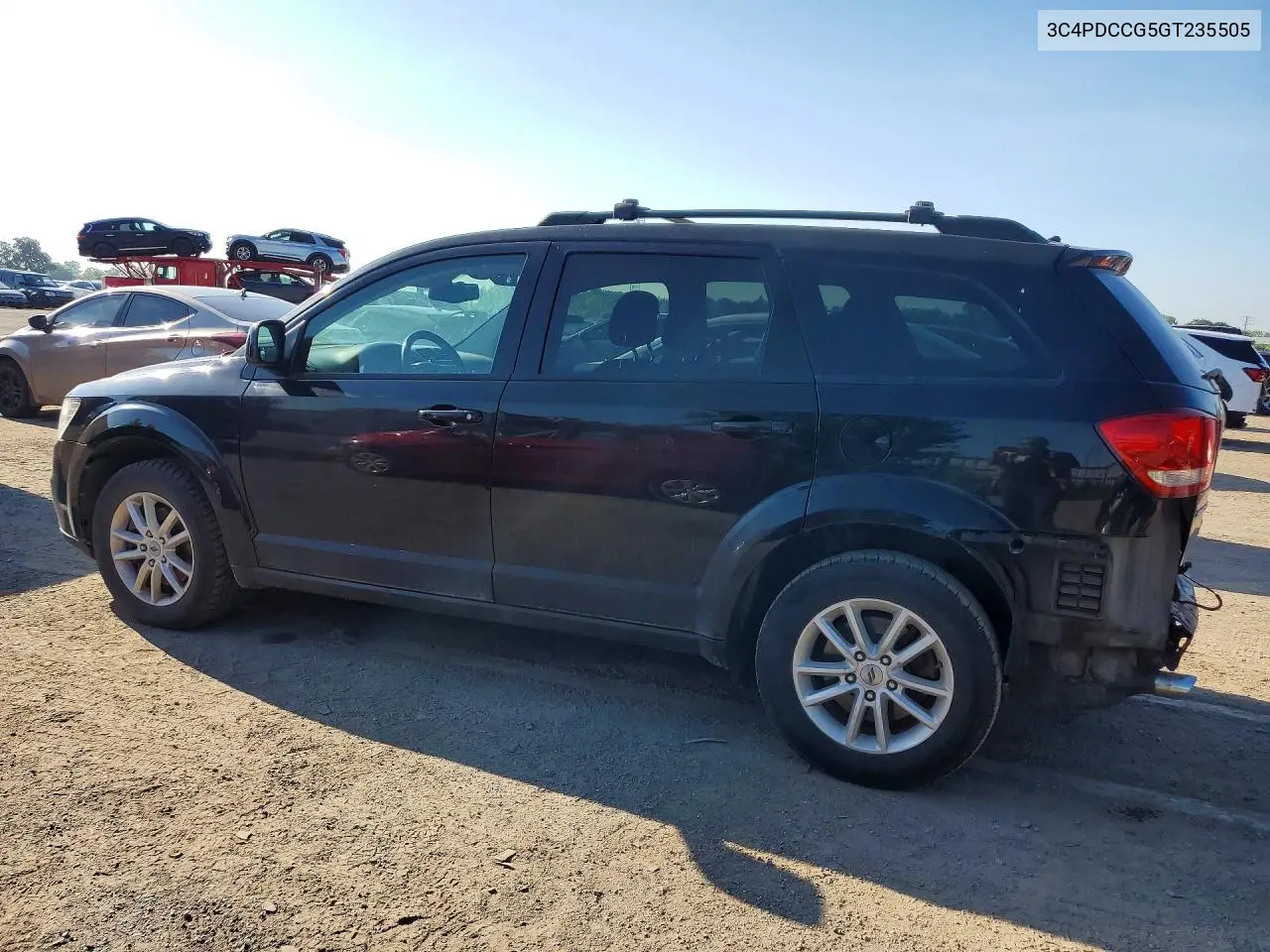 2016 Dodge Journey Sxt VIN: 3C4PDCCG5GT235505 Lot: 58847626