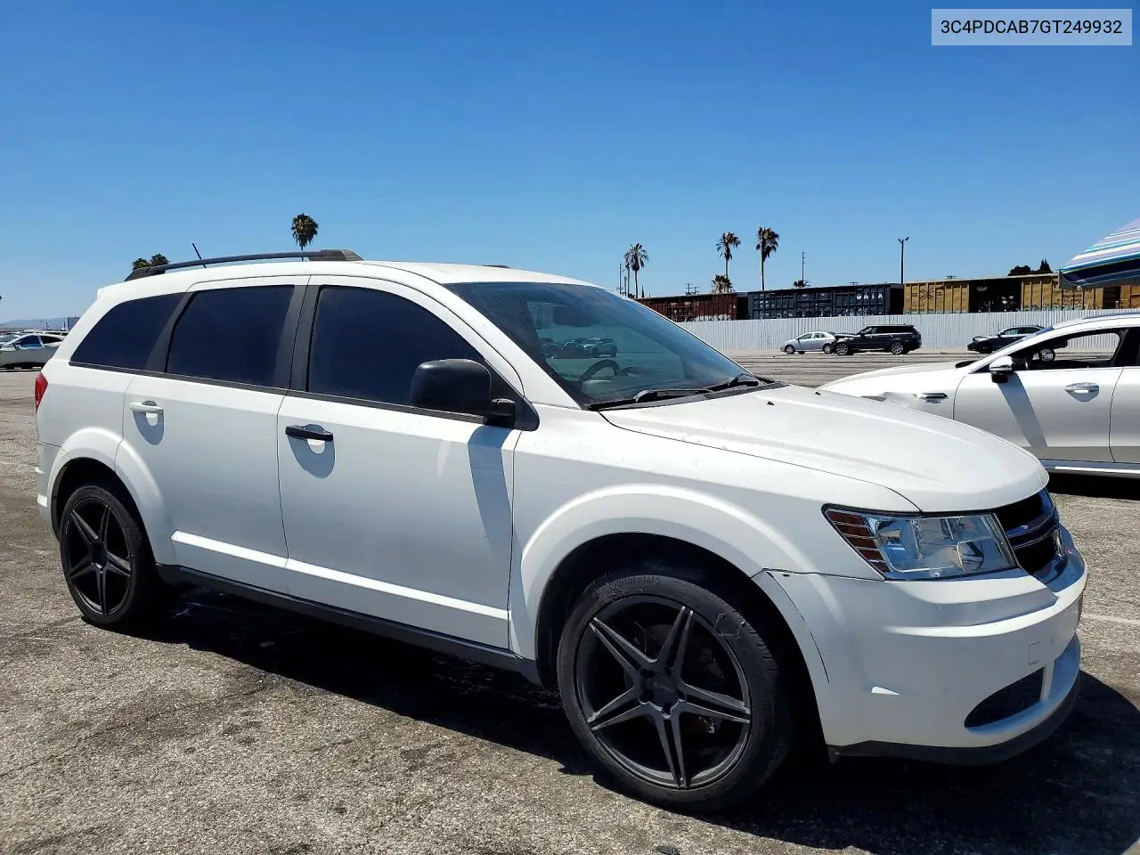 2016 Dodge Journey Se VIN: 3C4PDCAB7GT249932 Lot: 58911066