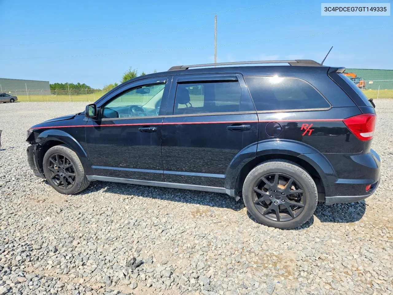 2016 Dodge Journey R/T VIN: 3C4PDCEG7GT149335 Lot: 59777506