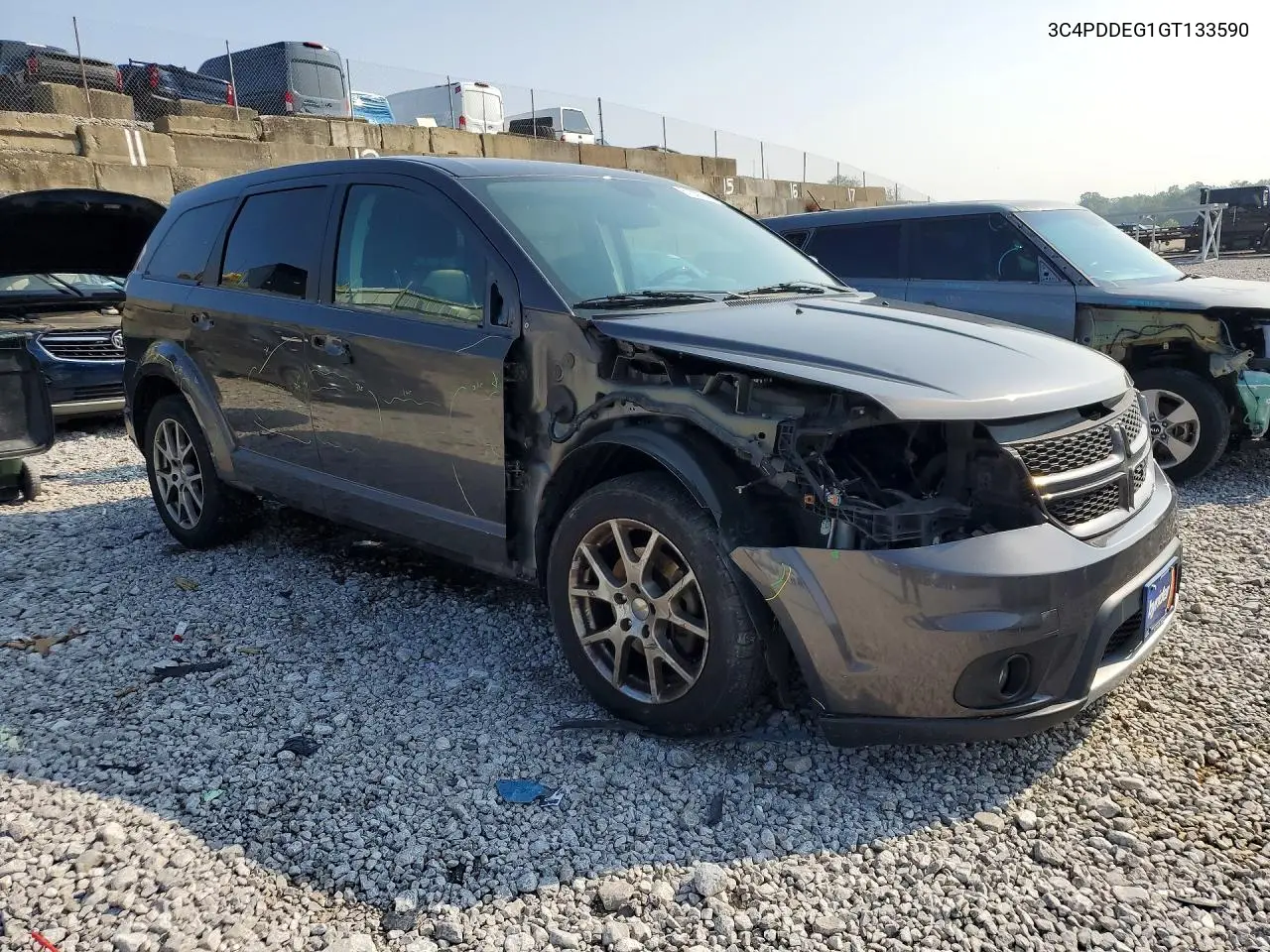 2016 Dodge Journey R/T VIN: 3C4PDDEG1GT133590 Lot: 61509746
