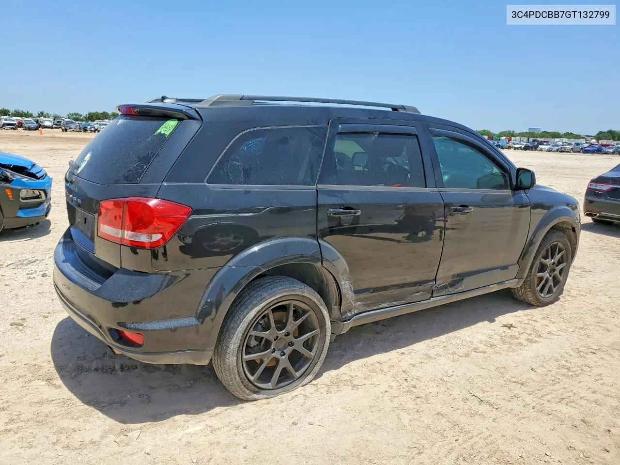 2016 Dodge Journey Sxt VIN: 3C4PDCBB7GT132799 Lot: 61729226
