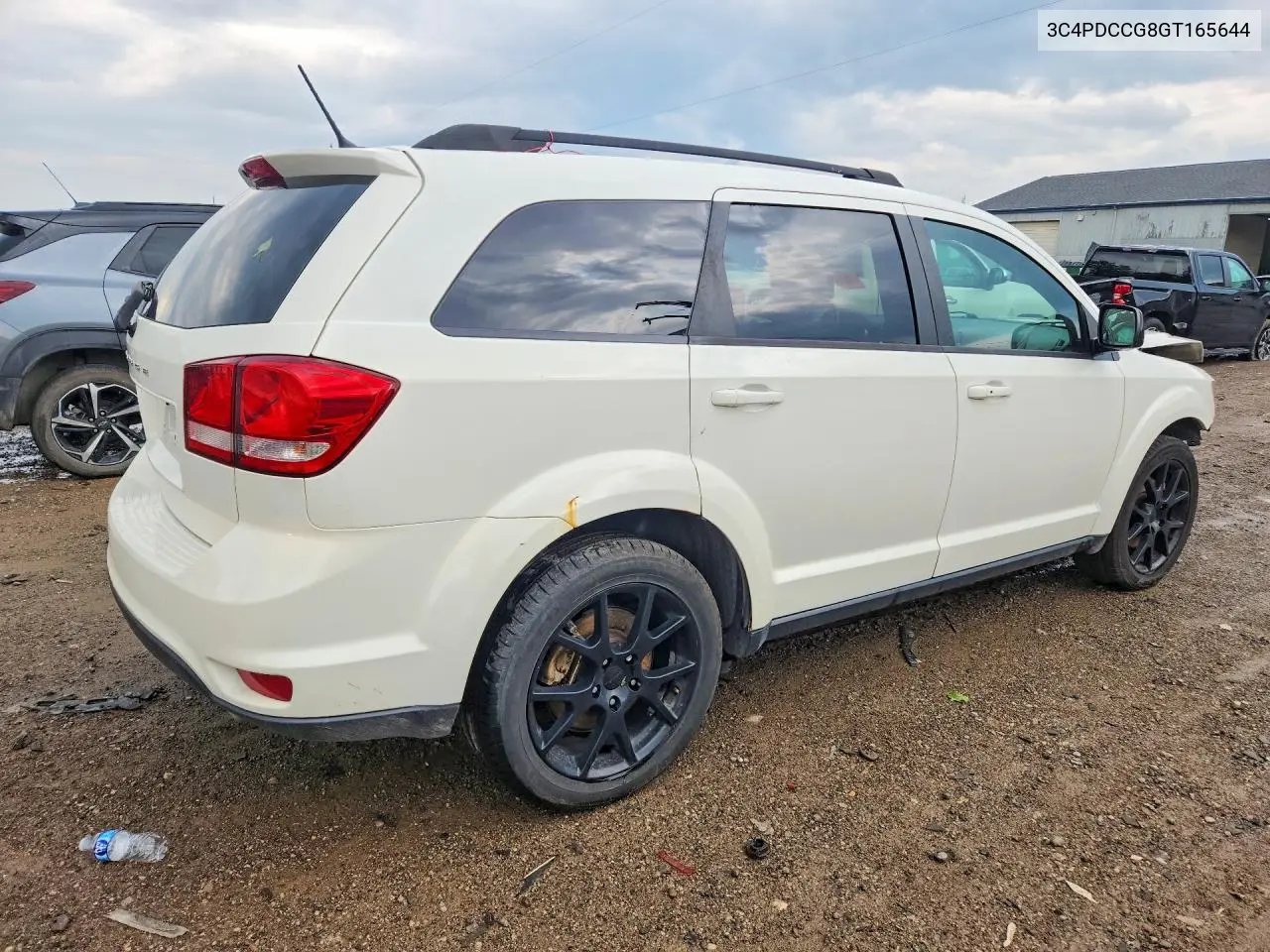 2016 Dodge Journey VIN: 3C4PDCCG8GT165644 Lot: 61772156
