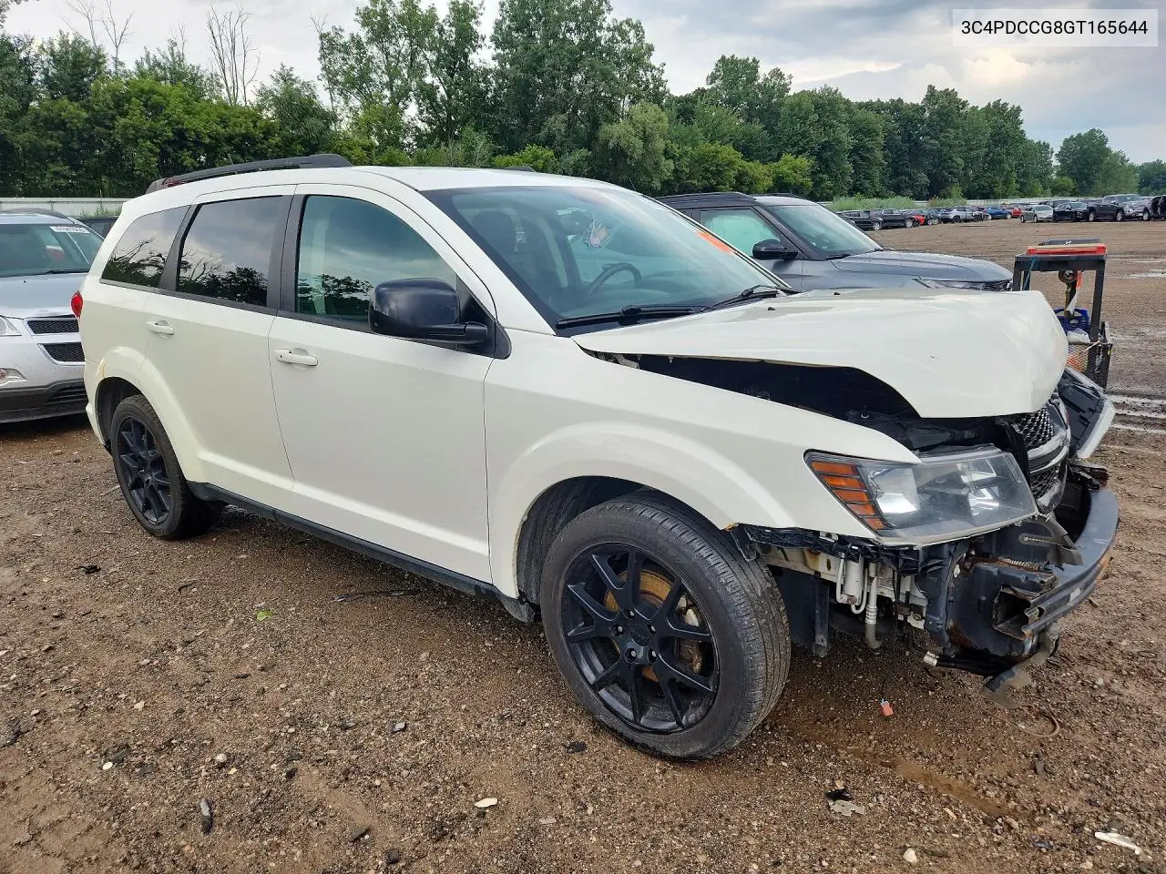 2016 Dodge Journey VIN: 3C4PDCCG8GT165644 Lot: 61772156