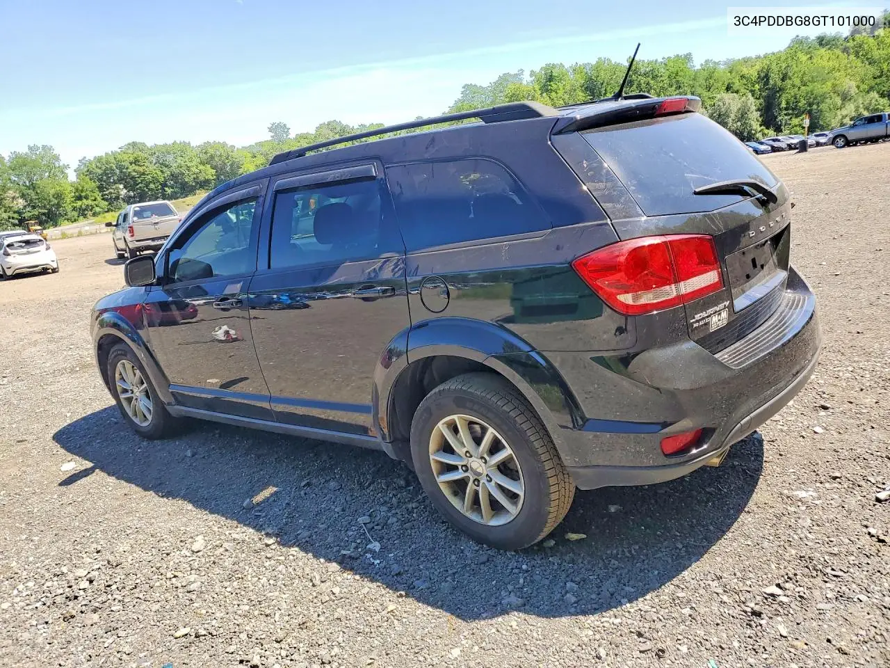 2016 Dodge Journey Sxt VIN: 3C4PDDBG8GT101000 Lot: 61907686