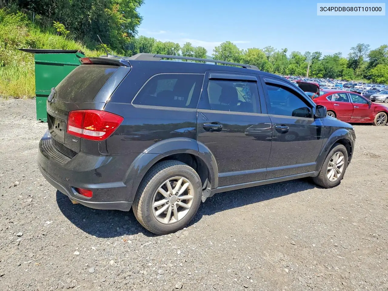 2016 Dodge Journey Sxt VIN: 3C4PDDBG8GT101000 Lot: 61907686