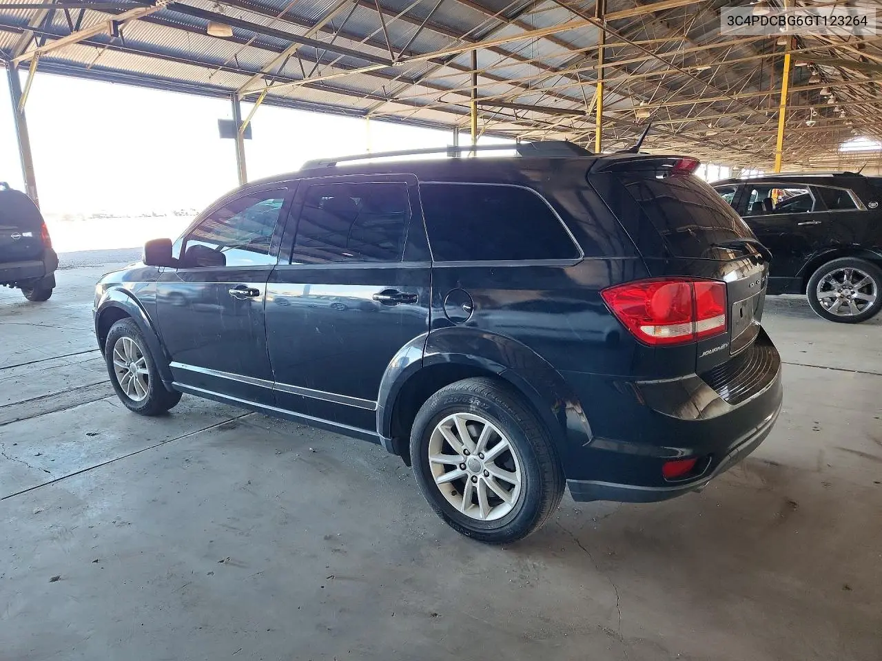 2016 Dodge Journey Sxt VIN: 3C4PDCBG6GT123264 Lot: 61964726