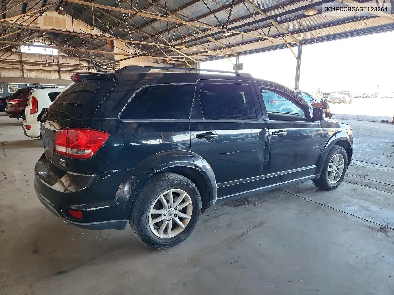 2016 Dodge Journey Sxt VIN: 3C4PDCBG6GT123264 Lot: 61964726