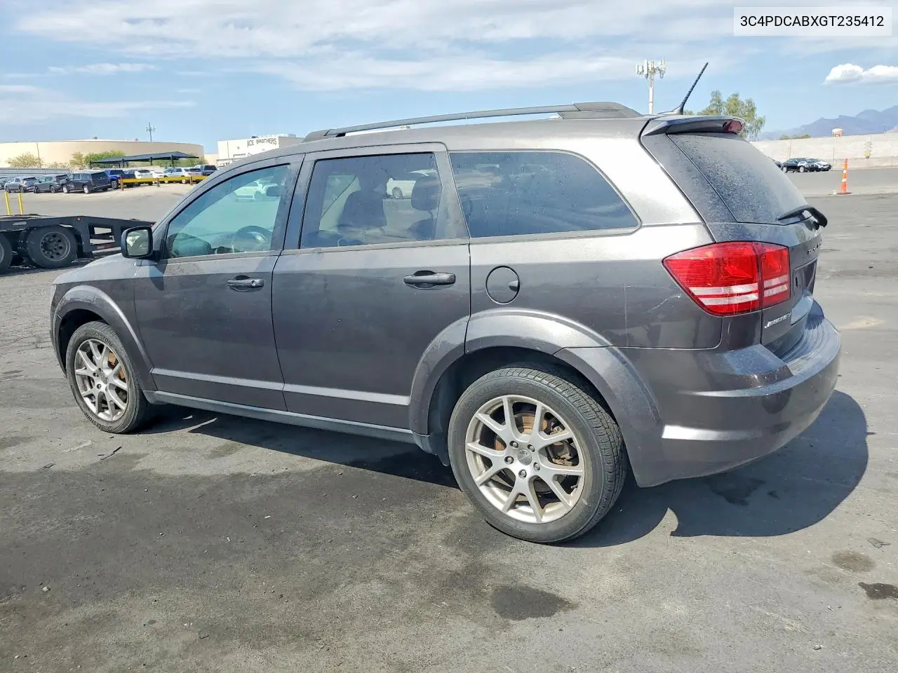 2016 Dodge Journey Se VIN: 3C4PDCABXGT235412 Lot: 61983276