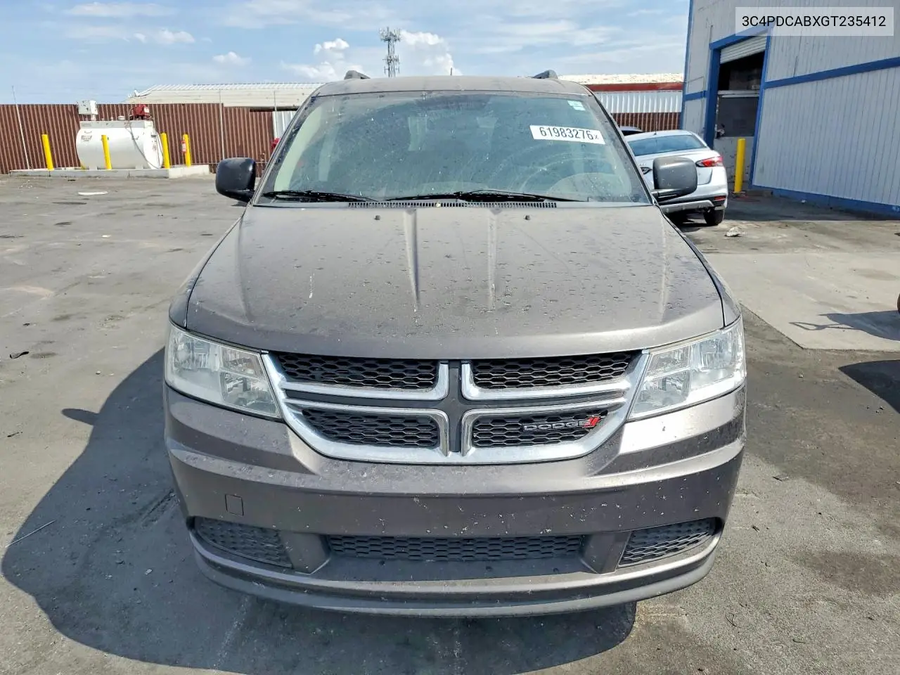 2016 Dodge Journey Se VIN: 3C4PDCABXGT235412 Lot: 61983276
