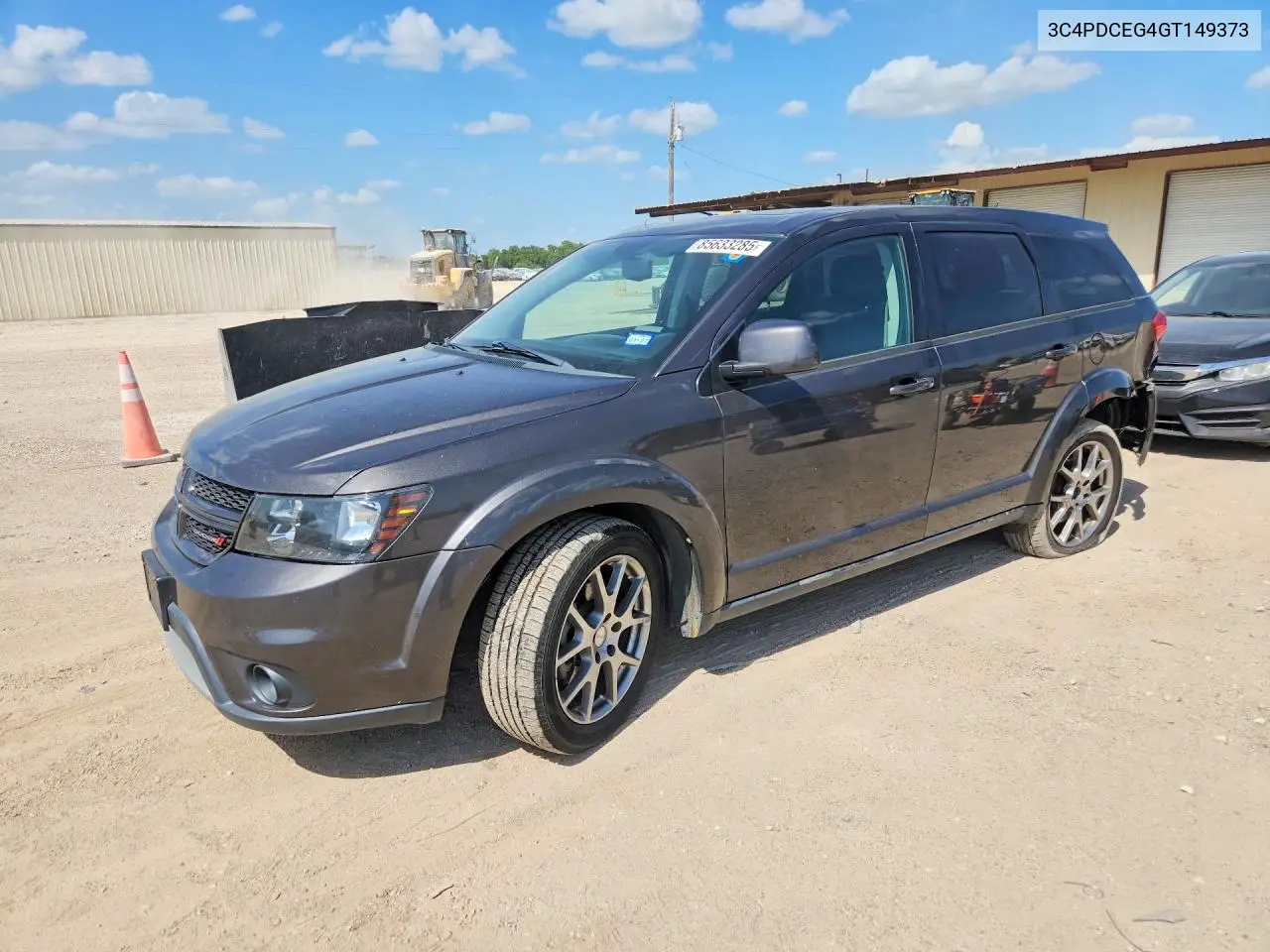 2016 Dodge Journey R/T VIN: 3C4PDCEG4GT149373 Lot: 85633285