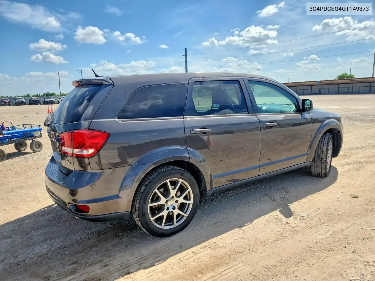 2016 Dodge Journey R/T VIN: 3C4PDCEG4GT149373 Lot: 85633285