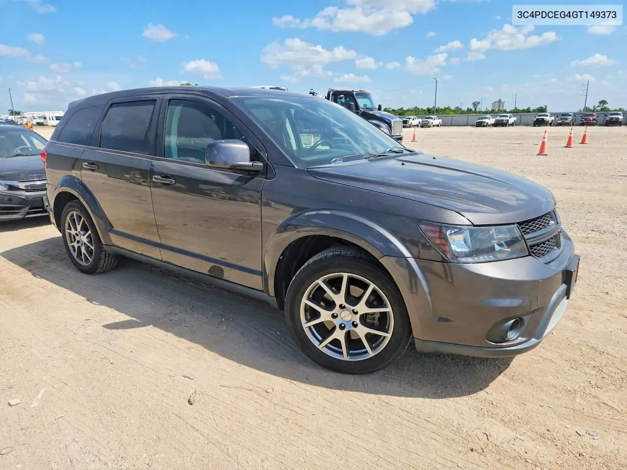 2016 Dodge Journey R/T VIN: 3C4PDCEG4GT149373 Lot: 85633285