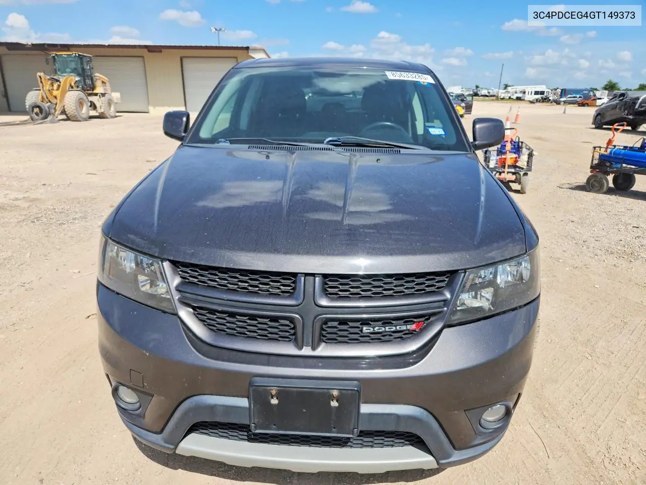 2016 Dodge Journey R/T VIN: 3C4PDCEG4GT149373 Lot: 85633285