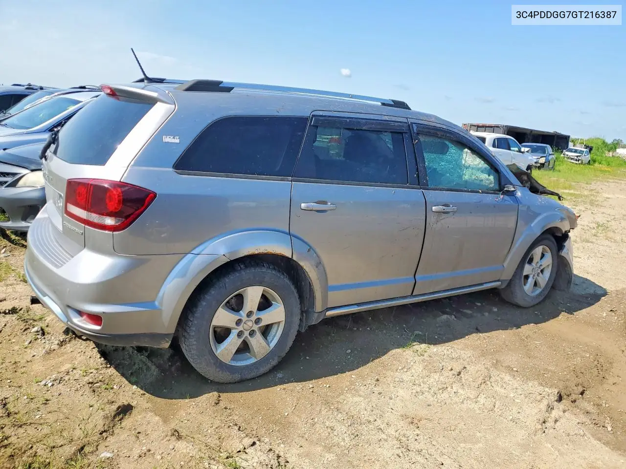2016 Dodge Journey Crossroad VIN: 3C4PDDGG7GT216387 Lot: 85637585