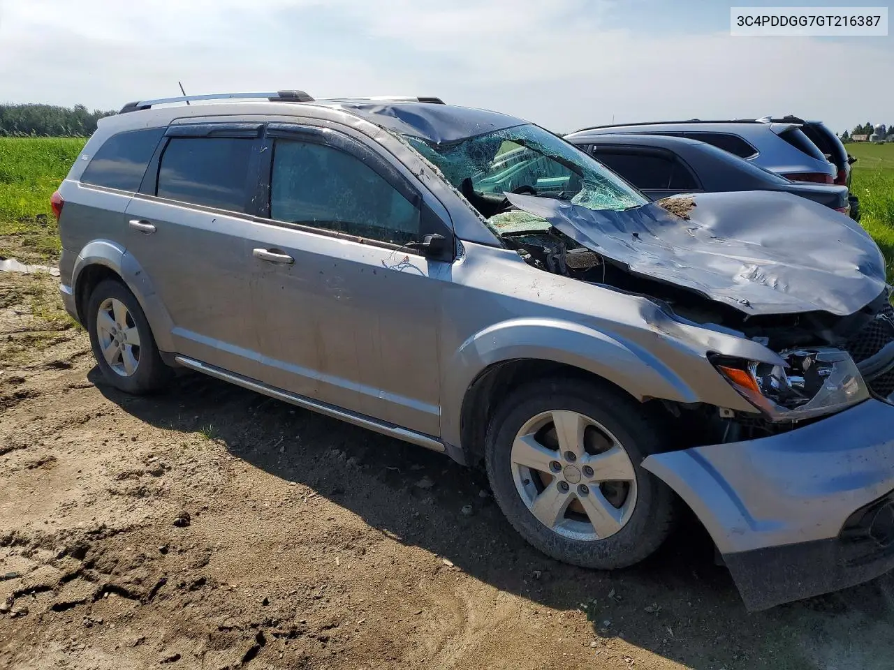 2016 Dodge Journey Crossroad VIN: 3C4PDDGG7GT216387 Lot: 85637585