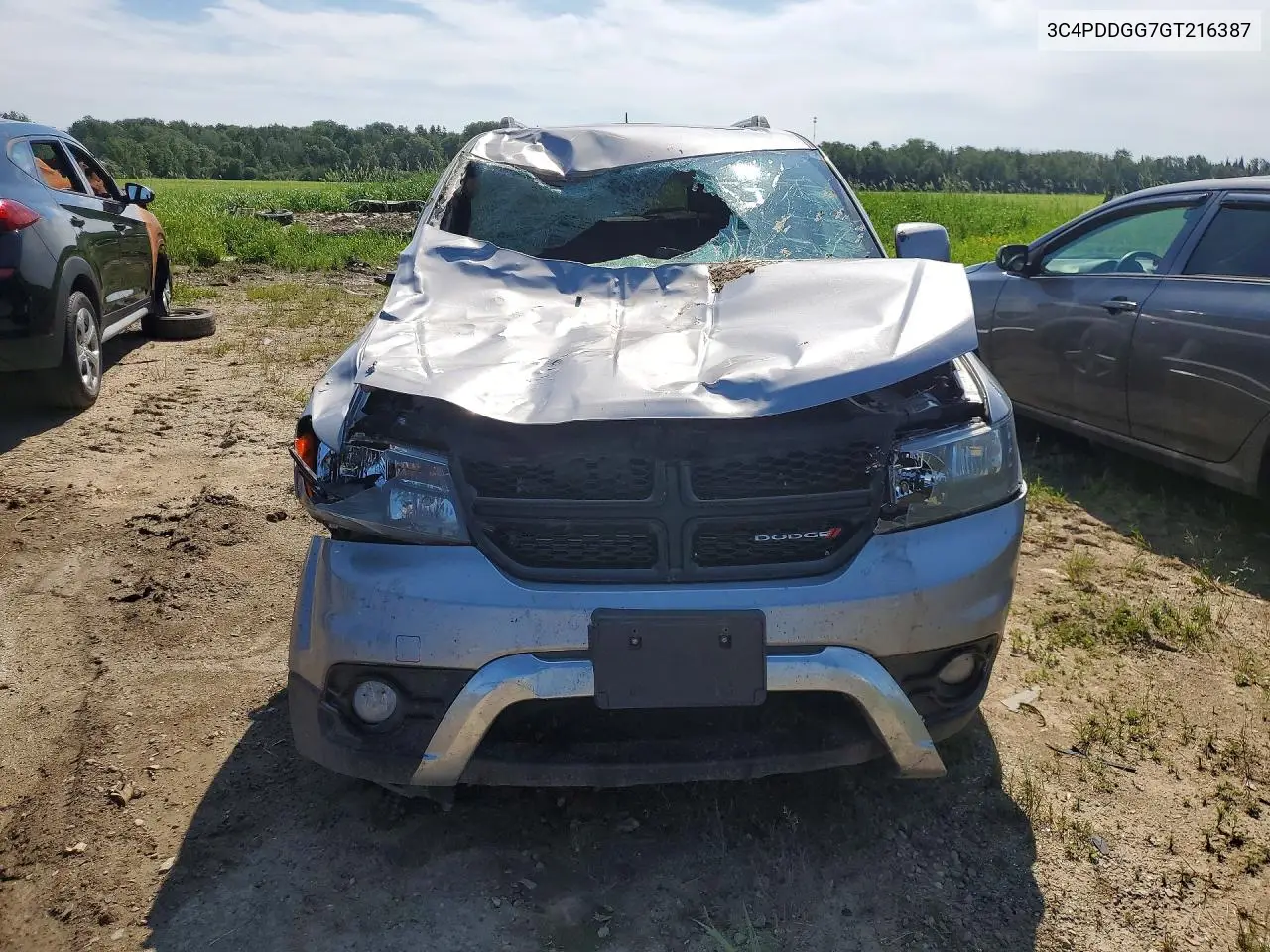 2016 Dodge Journey Crossroad VIN: 3C4PDDGG7GT216387 Lot: 85637585