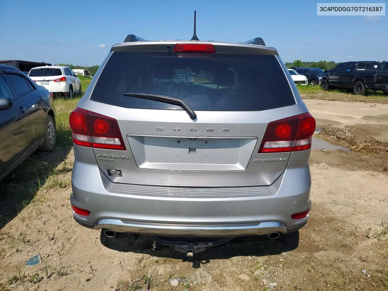 2016 Dodge Journey Crossroad VIN: 3C4PDDGG7GT216387 Lot: 85637585
