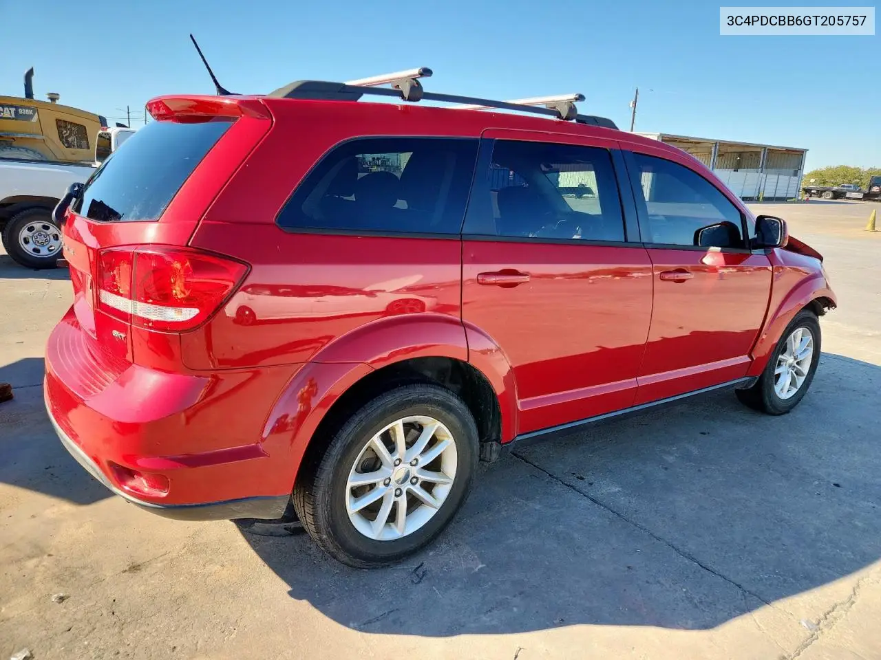3C4PDCBB6GT205757 2016 Dodge Journey Sxt