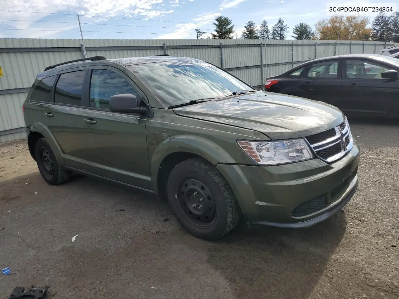 3C4PDCAB4GT234854 2016 Dodge Journey Se