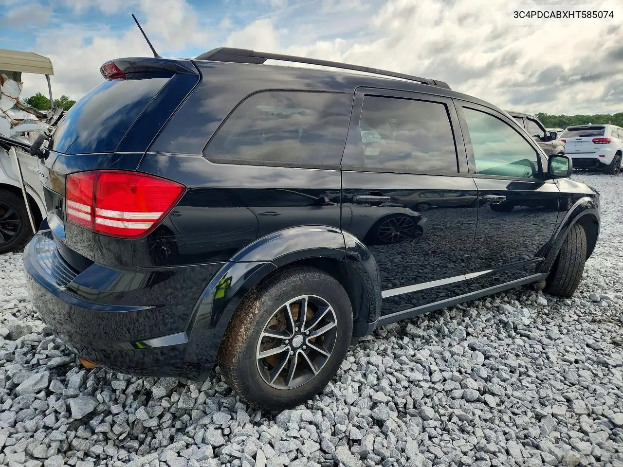 2017 Dodge Journey Se VIN: 3C4PDCABXHT585074 Lot: 56712276
