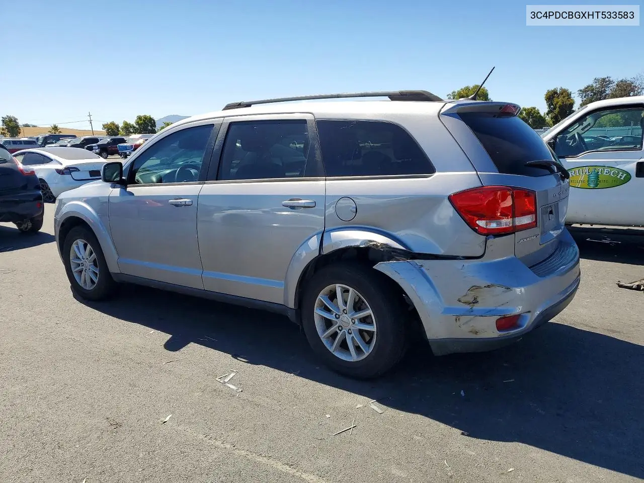 2017 Dodge Journey Sxt VIN: 3C4PDCBGXHT533583 Lot: 57183516